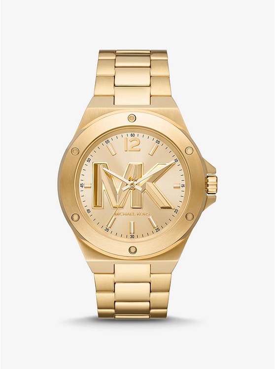 Michael Kors Oversized Uhren Herren Gold | SALE-6538127